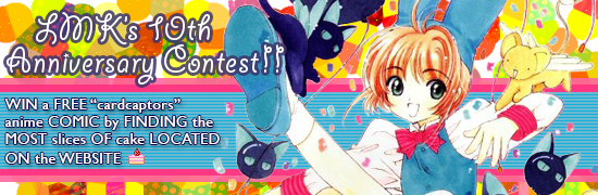 Little Miss Kinomoto's 10th Anniversary Contest - Win a FREE Cardcaptors Cine-Manga Book!!